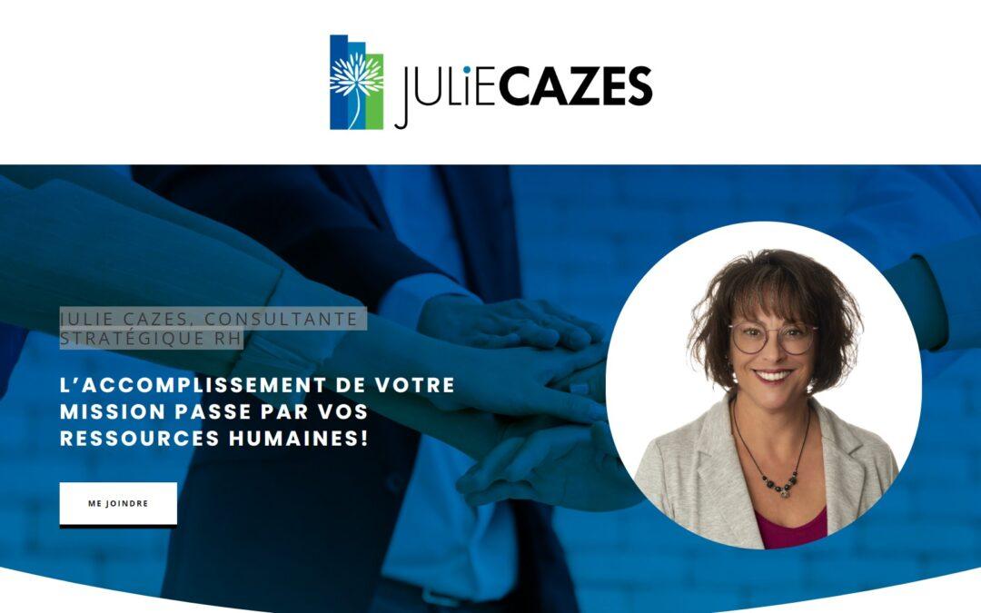 Julie Cazes, Consultante stratégique RH